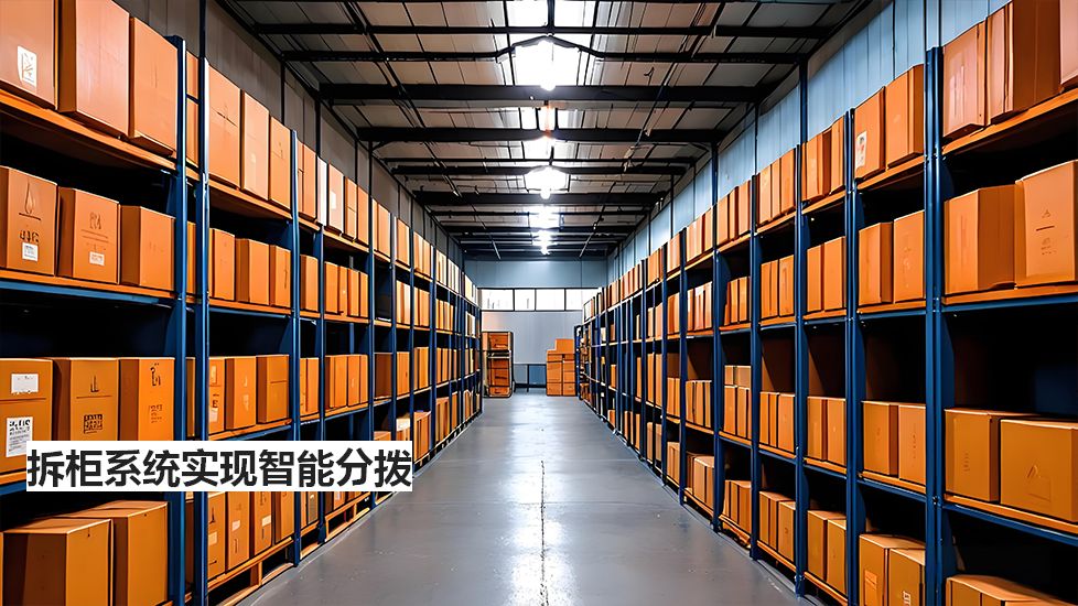拆柜系统实现智能分拨